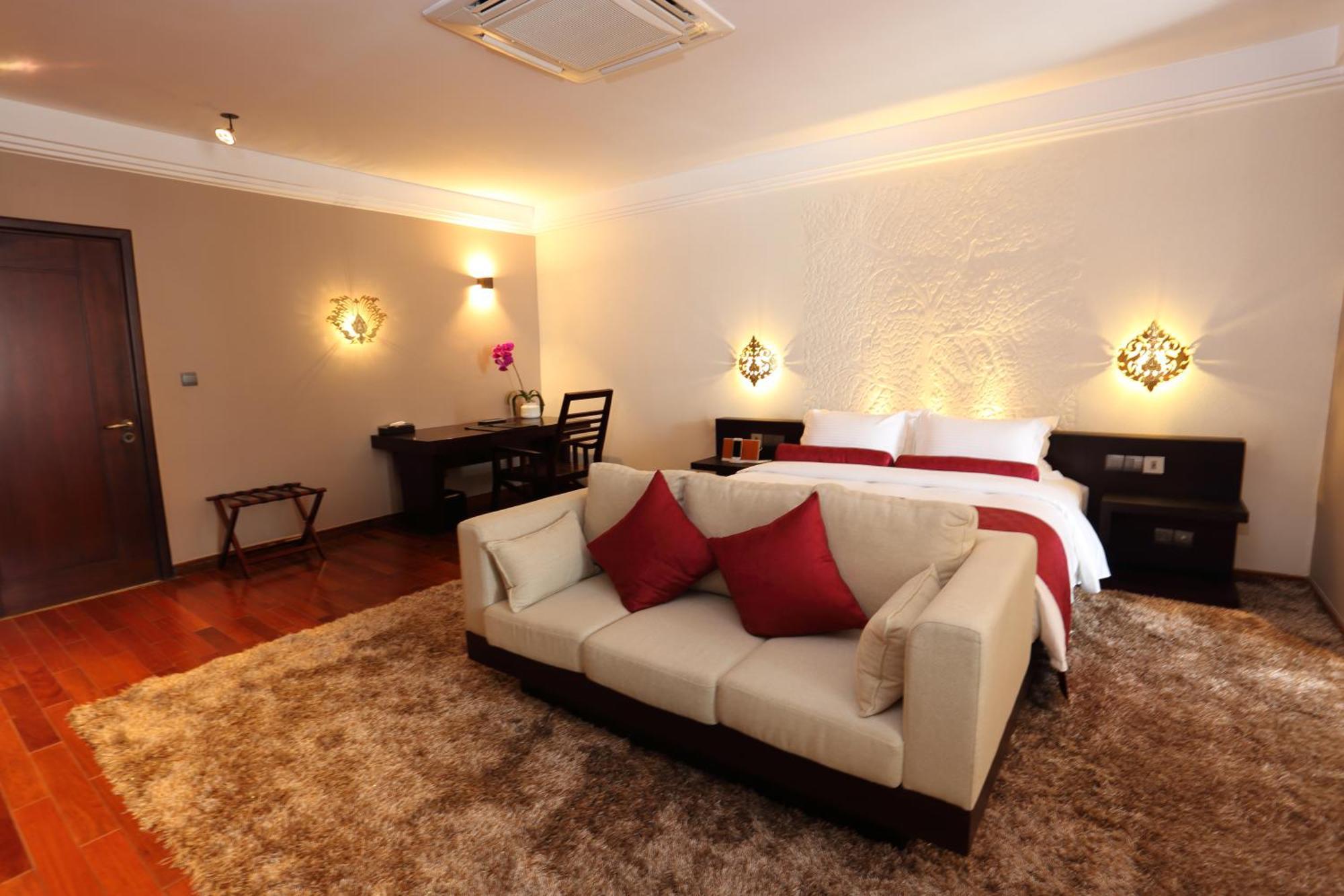 Arunreas Hotel Phnom Penh Habitación foto